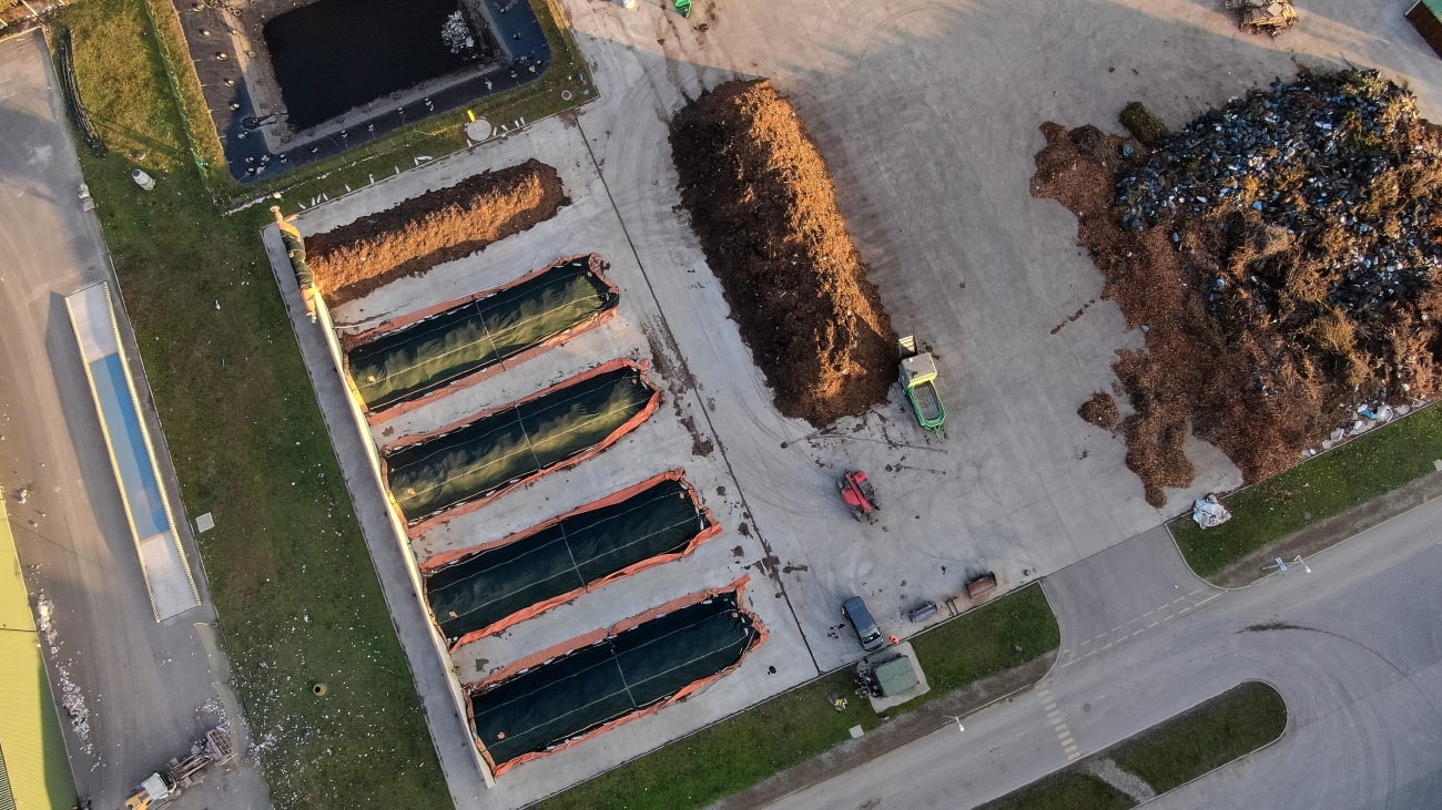 Green waste composting in Hungary